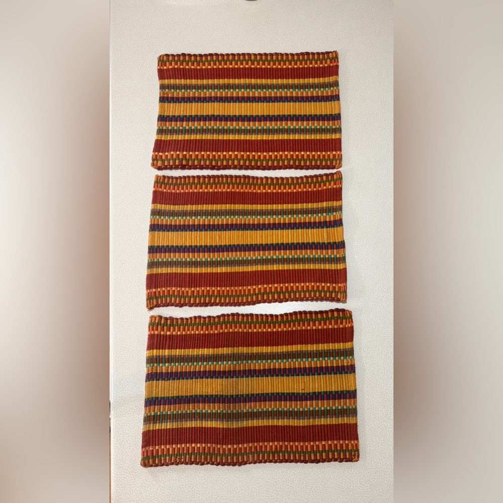 Crate & Barrel Bali Placemats (Set of 3)